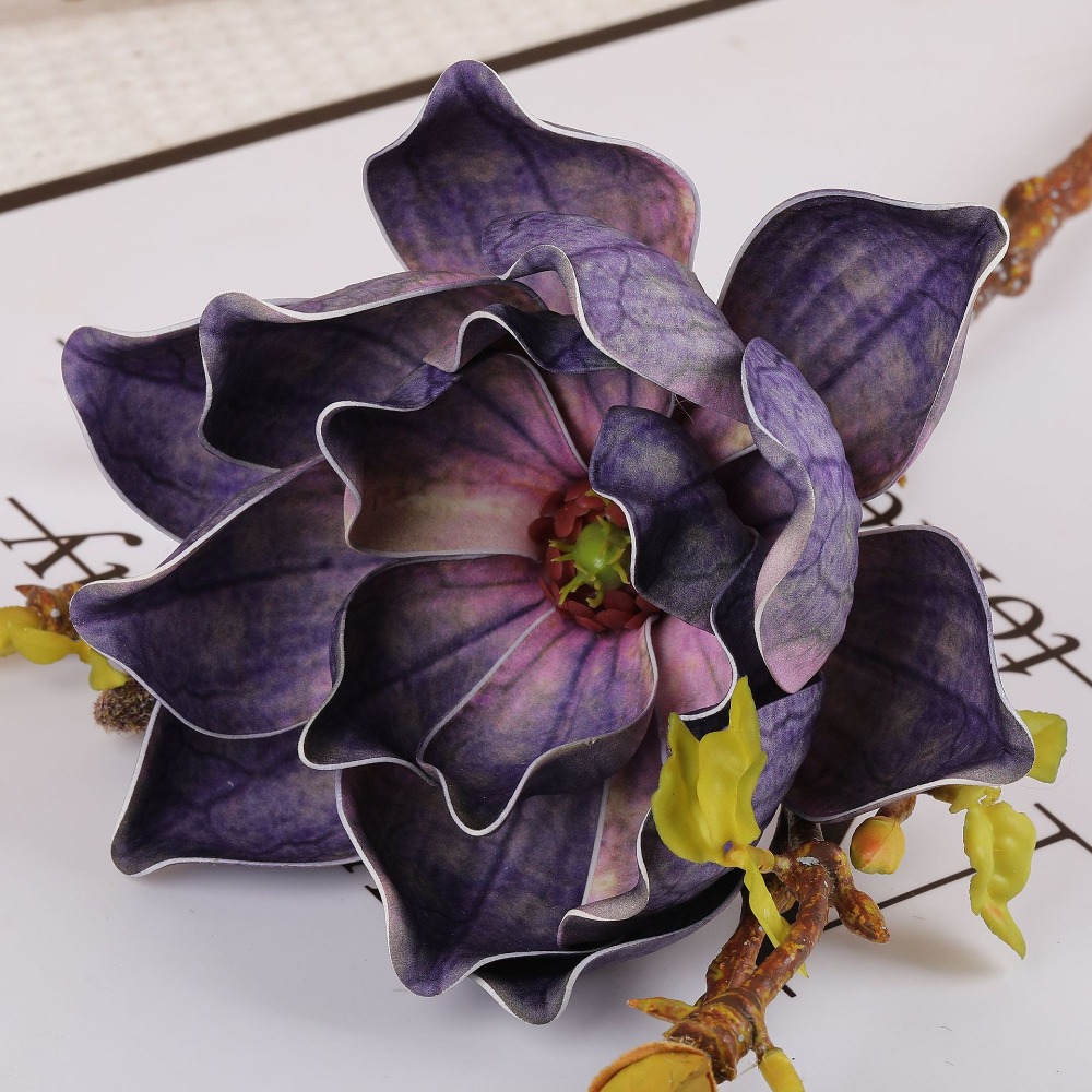 Bonsai Garden Art - EVA Artificial Magnolia Branch Real Touch