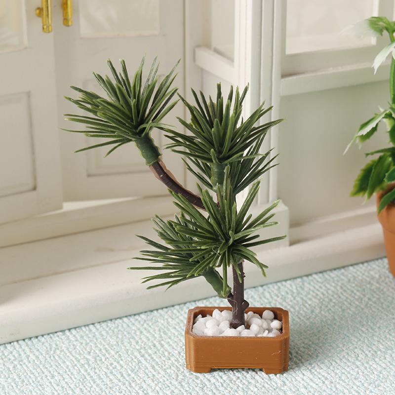 1Pcs 1/12 Dollhouse Simulation - Us Bonsai Garden 评论和价格