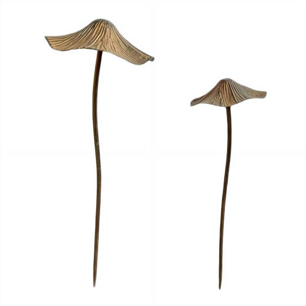 Retro Metal Rusty Mushroom Gar - Bonsai Garden Accessories 评论和价格