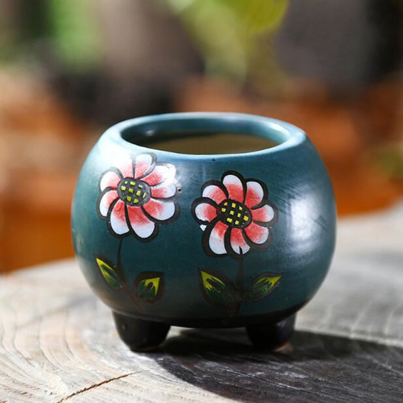 6 Pcs/Set Porcelain Handpainte - Bonsai Garden Art 评论和价格