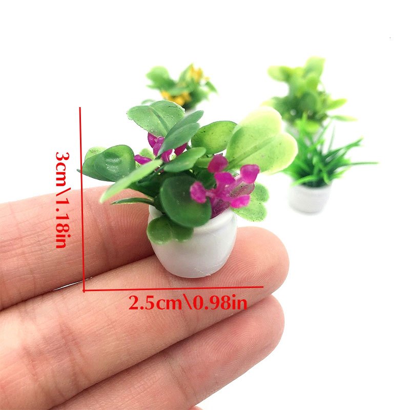 Dollhouse Plant, Miniature Bon - Bonsai Garden Accessories 评论和价格
