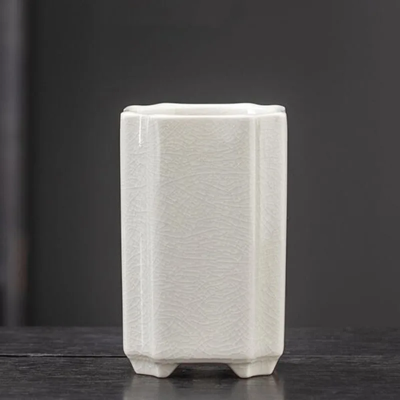 Porcelain Square Celadon Glaze - Bonsai Garden Art 评论和价格