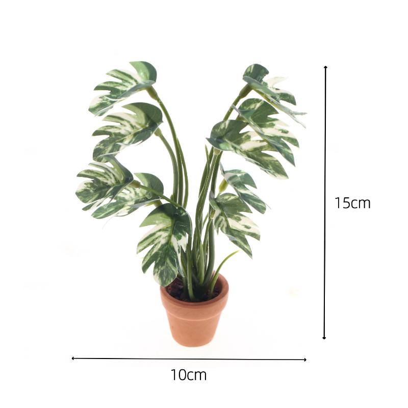 New.1PC 1/12 Dollhouse Simulat - Us Bonsai Garden 评论和价格