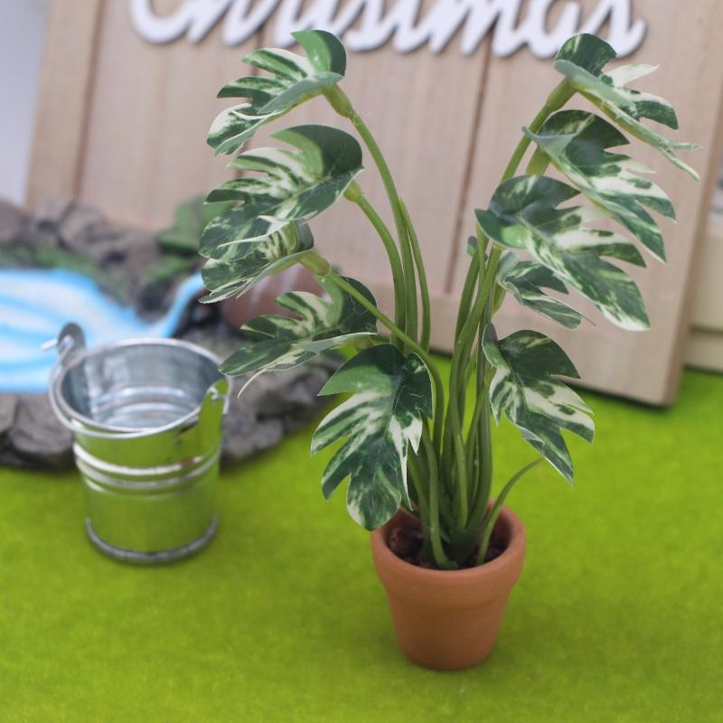 New.1PC 1/12 Dollhouse Simulat - Us Bonsai Garden 评论和价格